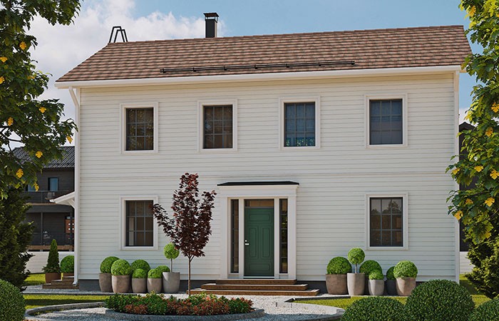 Проекты двухэтажных каркасных домов под ключ: преимущества готовых и индивидуальных решений