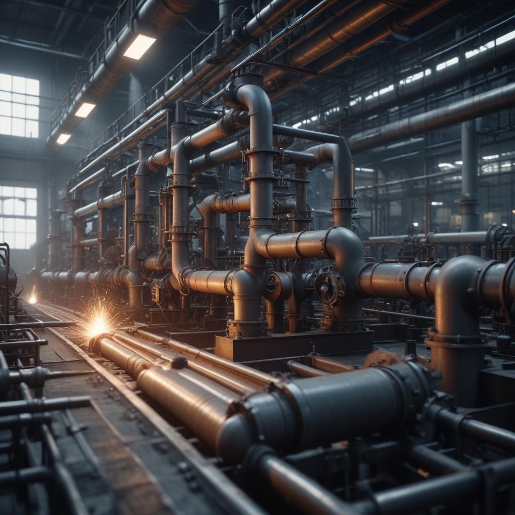 Завод по производству элементов трубопроводов