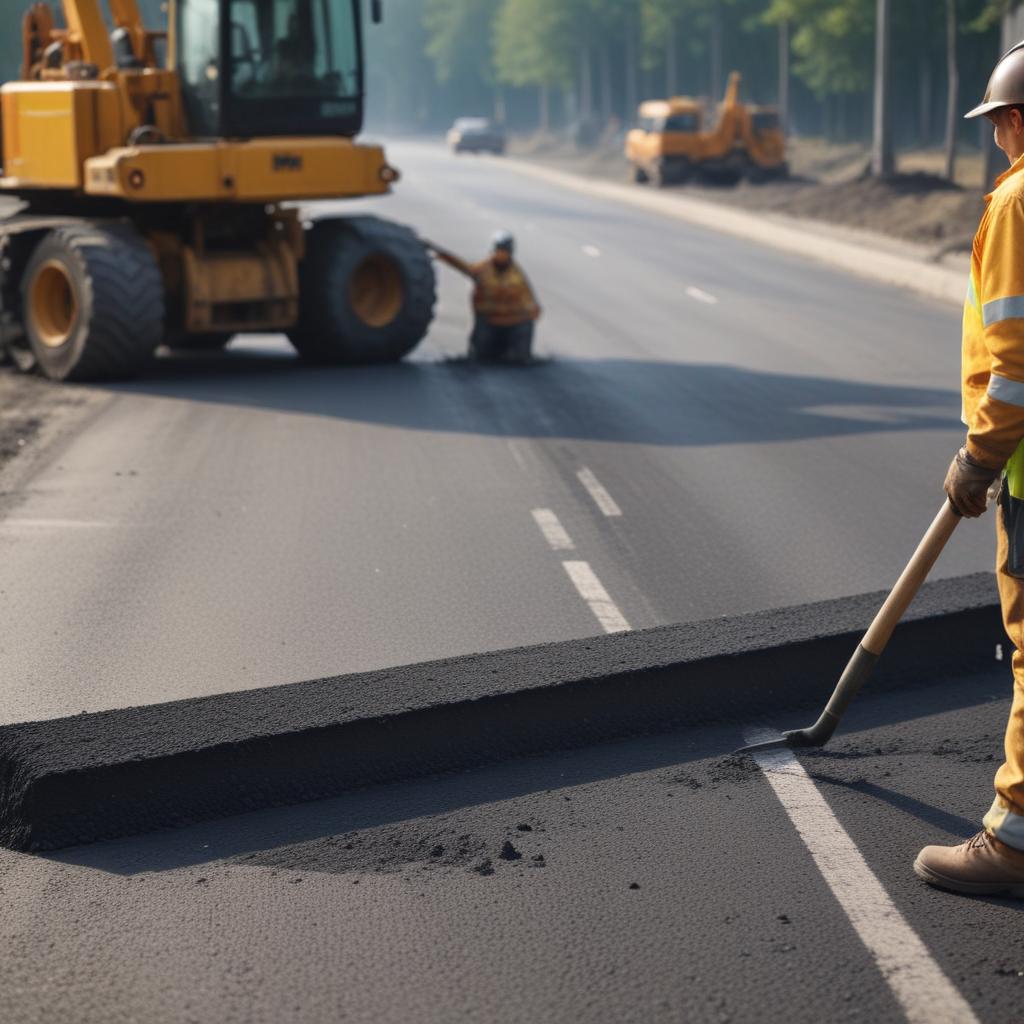 Укладка асфальтовой крошки: ориентировочная стоимость и факторы ценообразования