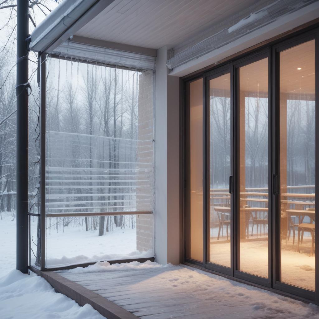 Прозрачные рольставни для веранды: стоимость с доставкой по России