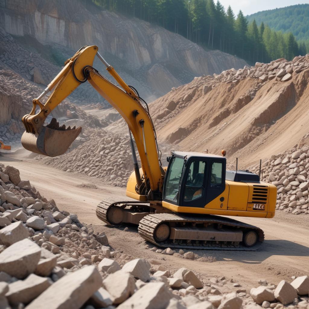 Применение гидромолотов на экскаваторах