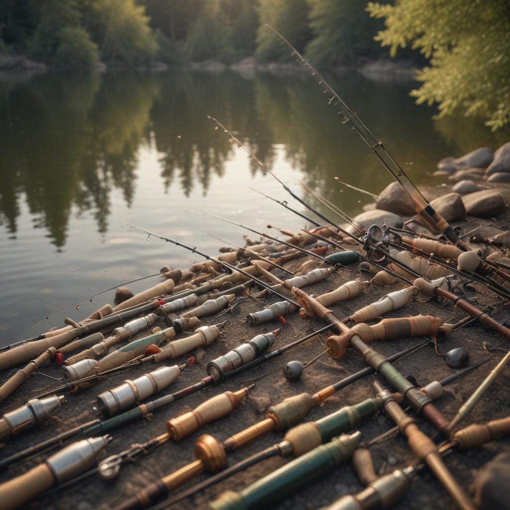 Ассортимент рыболовных товаров