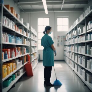 Средства для клининга в сфере HoReCa и прачечных