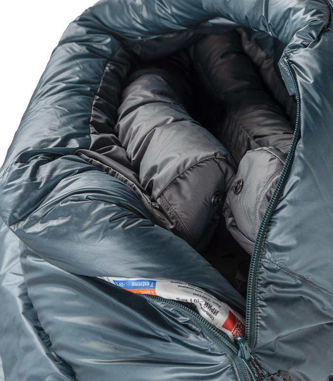 Детали спального мешка