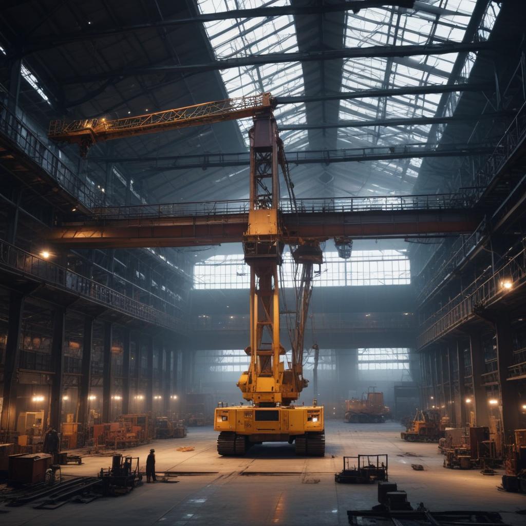 Монтаж кран-балок