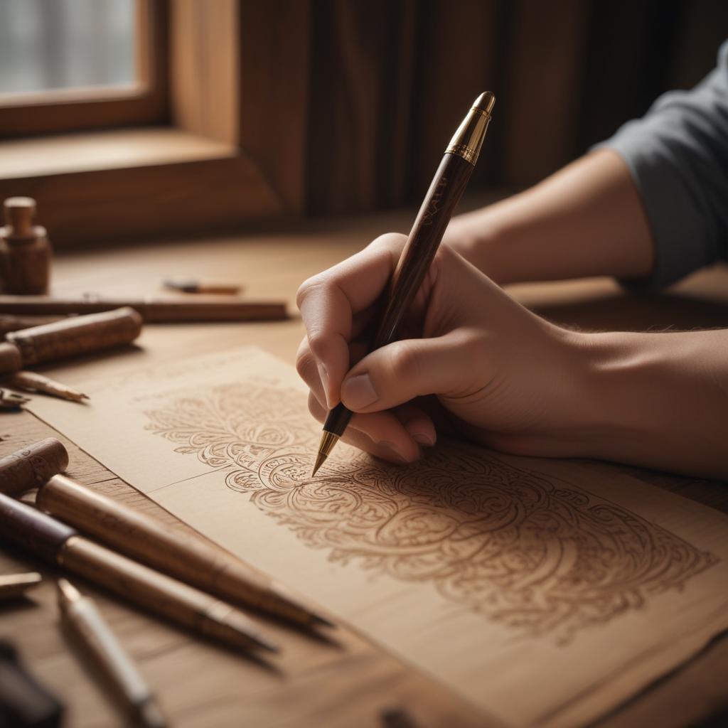 Изготовление ручек с логотипом