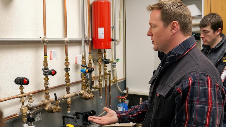 Выбор места установки газового котла с учетом вентиляции