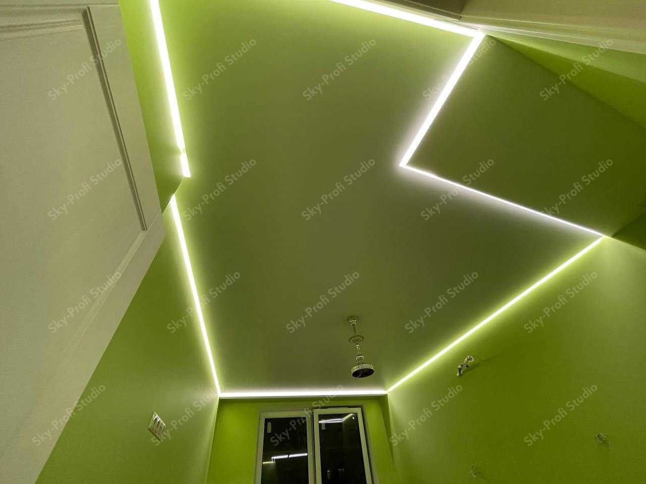 Оригинальный потолок в детской