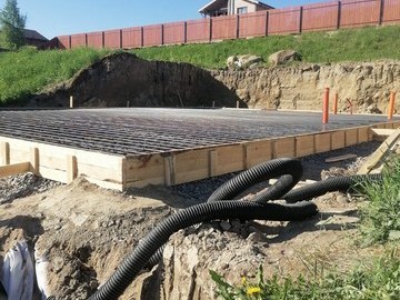 Подготовка основания цокольного этажа