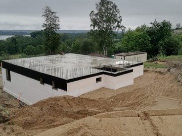 Устройство перекрытия цокольного и 1 этажа